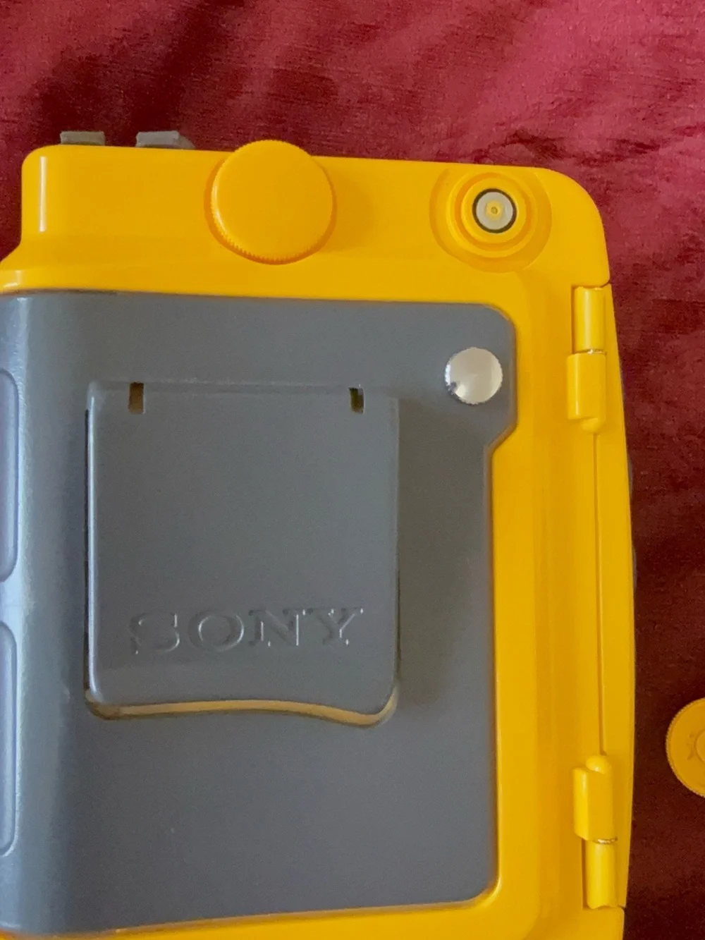 Sony Walkman Sports Portable Cassette Player - Yellow